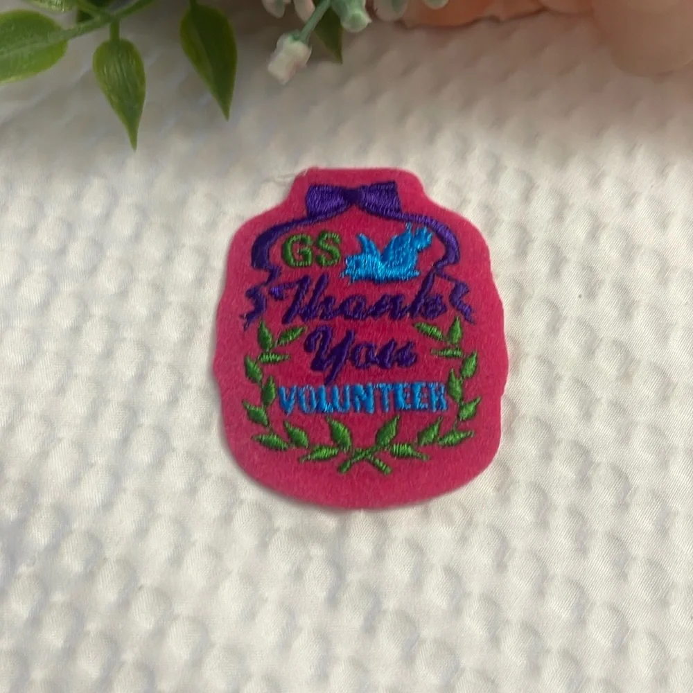 GS Thank You Volunteer - GSA activity fun patch